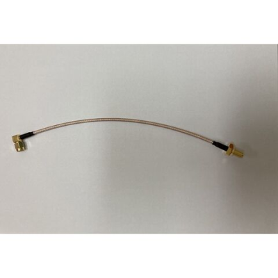 SMA Male R/A , RD-316 (Double Braiding), SMA Female S/T Bulkhead With O-Ring,Length is about 210mm