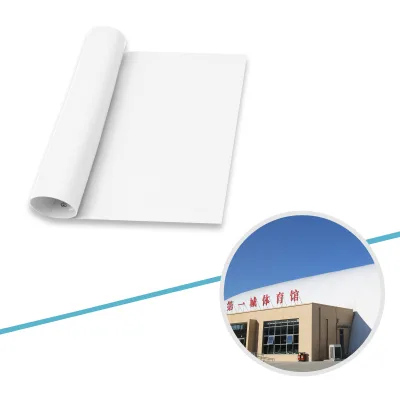 Q8513BD High Quality PVC Architectural Membrane Fabric, Construction Material for Air-Supported Inflatable Structures