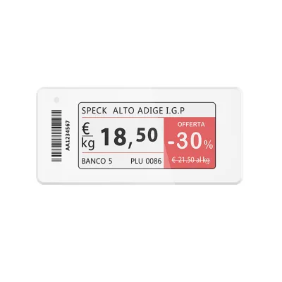 e-ink handheld custom size 1.54/2.13/2.66/4.2/7.5 Inch e ink display spi electronic epaper color display advertising eink screen