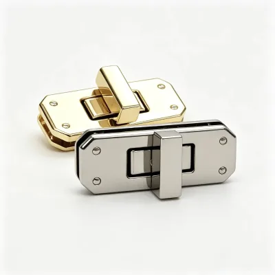 Thickened High-quality Meticulously Crafted Minimalist Octagonal Rectangular Small Twist-lock Alloy Base Compatible Genuine Bags