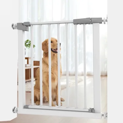 Indoor Expandable Metal Pet Gates Pens Dog Safety Stair Gates