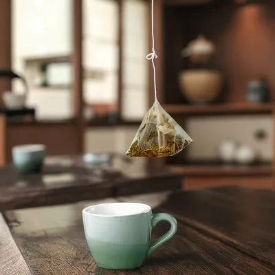Factory Supply Organic Flavored Green Tea Fanning Halal-Certified Bulk Wholesale for Teabags Organic Tea Bag