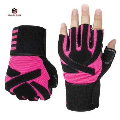 Anti Slip Fitness Training Workout Weightlifting Gloves Full Palm Protection Gym Weight Lifting Gloves