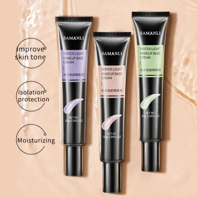 Long-Lasting Whitening Moisturizing Primer Invisible Pores Concealer with Bare Makeup Effect Primer