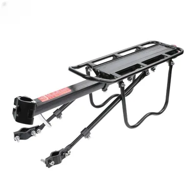 Mountain Bike Rack with Reflector Cycling Equipment Quick Disassembly Aluminum Alloy Bicycle Rear Shelf