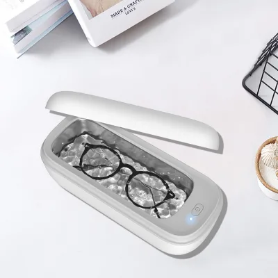 Manufacture Wholesale Portable Professional Ultrasonic Ring Cleaner for Eyeglass, Watches, Ring, Blade Razor