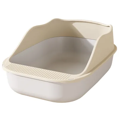 Fashion Simple Large Detachable Training Cat Pet Toilet Anti-Splash Cat Toilet Litter Box