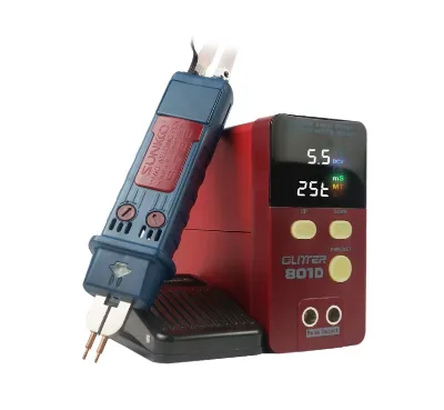 GLITTER-801D Enhanced 12KW Peak Power 238J Energy Storage Pulse Spot Welder Battery Tester