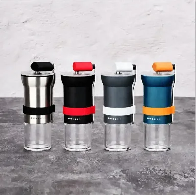 New Design Portable Hand Coffee Bean Grinder Professional 304 Stainless Steel Adjustable Mini Manual Coffee Grinder