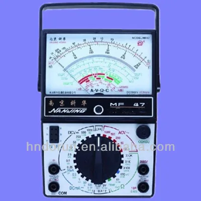 High Quality MF 47 Pointer Portable Multimeter