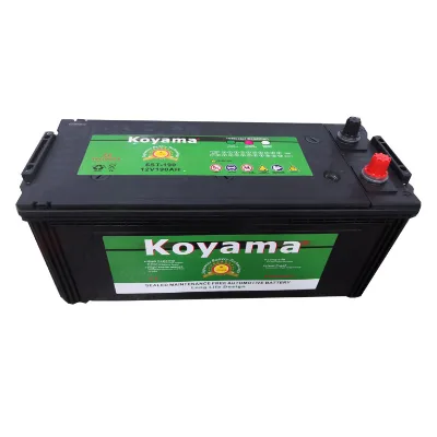 Automotive Starting 6ST-190 12V190Ah Bus/Truck/Boat Battery for Kazakhstan