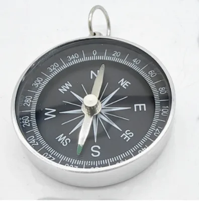 Outdoor Keychain Metal Compass for Outdoor Camping Hiking Outdoor Navigation Tools