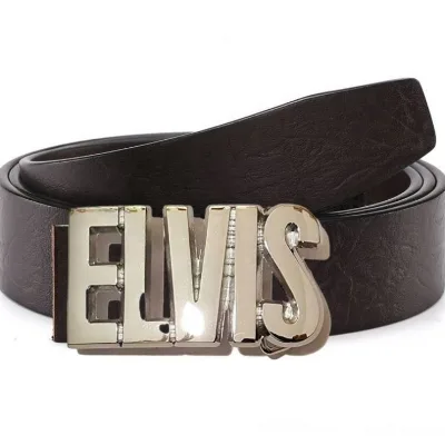 Custom Genuine Leather Debossed Belts Pu Leather White Brand Men Belt with Metal Buckle