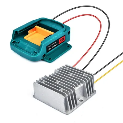 High Power Mak Holder BL1860 Adapter DC Buck Regulator 18V-12V 10A 15A 180W Step-Down Module Single Output 50Hz