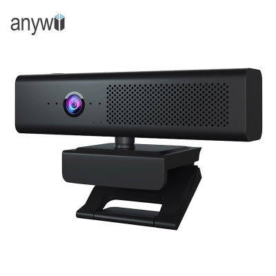 360 Degree Rotation USB Web Cam 1080P Fixed Focus 1920*1080P 30FPS Webcam with Microphone