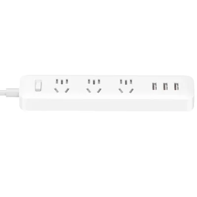 XMCXB01QMN Power Strip 3 Port USB 2A Fast Charging 1.8m Cord Length with Chinese Plug