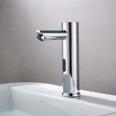 Short/High Bathroom Automatic Touch Basin Faucet Sensor Bathroom Automatic Touch Free Tap Grifos De Cocina Con Sensor