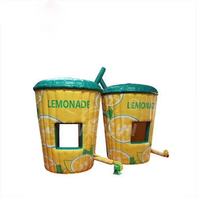 Custom Adhesive Inflatable Lemonade Stand for Promotional Advertising Inflatable Toy for Children