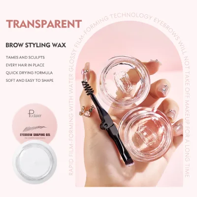 Custom Logo Eyebrow Gel Makeup Vegan Waterproof Liquid Long Lasting Waterproof Shaping Eyebrow Gel