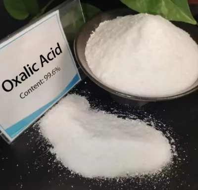 Factory Supply Oxalic Acid 99.6% Industrial Grade Ethanedioic White Crystal Powder For Cleaning Leather Bleaching CAS 144 62 7