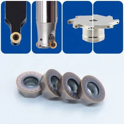 RPMT1204M0-JS Round Button TCGT Insert Carbide Turning Tool for Stainless Steel Finishing JS Coated Grade Milling Cutter
