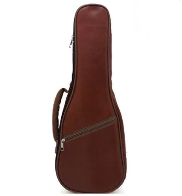 Genuine Leather Guitar Bags Ukulele Soft Gig Bags Small Guitar Cases for Kids