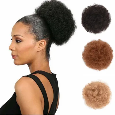 High Quality Low Price Chignon Hair Pieces Bun Durable Synthetic Hair Chignon