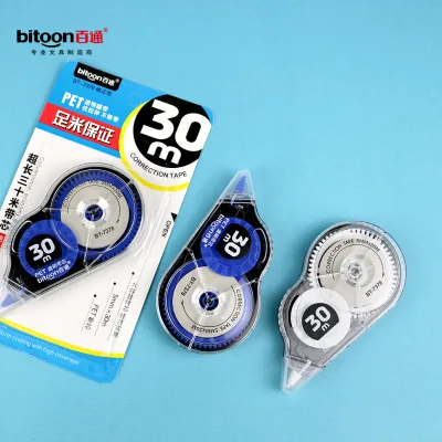 Direct Factory Supply Economical Long-Lasting Plastic Correction Tape Smooth Writing Easy Use for School Students Bulk Purchase