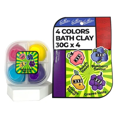 BBC Palm Oil Mill Clay Bath Bath Slime Bath Slime Body Wash Set