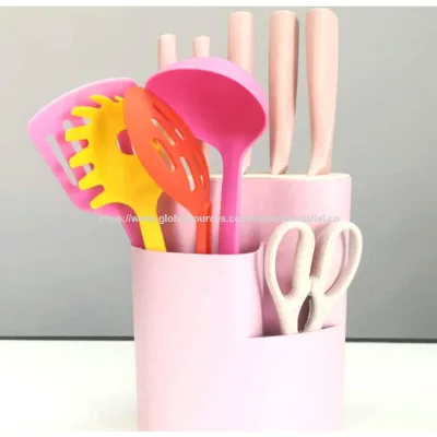Cook's tool sets Kitchen Knife Set plastic handle stainless steel blade kitchen knives set