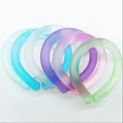 Indoor Home Summer Cooling Ice Neck Collar for Office Heat Prevention and Outdoor Sports Travel Portable Ice Pack Ring