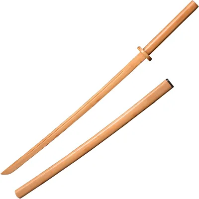 Handmade Anime Wooden Katana Sword for Martial Arts Fitness Training Wooden Katana Sword Samurai Sword Wooden Toy