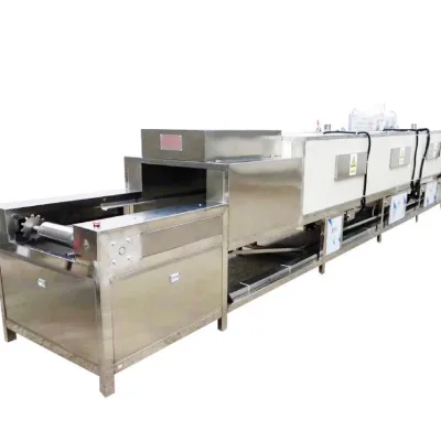 Hot Selling New Electric Stainless Steel Ultrasonic Cleaning and Drying Line with Hot Water Cleaning Process Portable