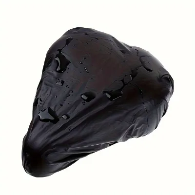 Rainproof and Waterproof Cover, Silicone Cushion Cover, Bicycle and Electric Bike Saddle Rainproof Cover