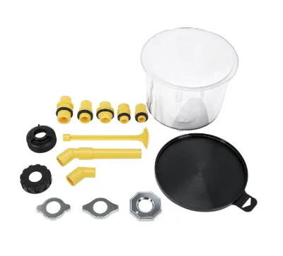 No-Spill Radiator Funnel Kit Near Universal Fitment Cooling System Funnel Allows Access to Hard-To-Reach Radiator