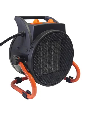 Sridy High-Power 2000W PTC Fan Heater with Overheat & Tip-Over Protection Portable Desktop Use
