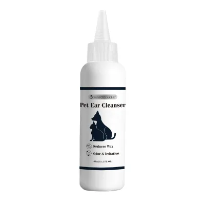 Pet Care Organic Ear Cleaner Natural Clean Ear Drops Prevents Infection Healthy Formula Smooth Pet Eyr Wash Cleanser
