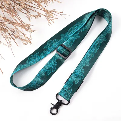 Lanyard with Breakaway Clip Safety Hook Sublimation Adjustable Lanyard