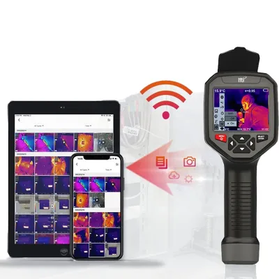 3.5inch Screen Wifi Connect Infrared Thermal Camera Tv and Phone 256*192 Construction Thermal Imager