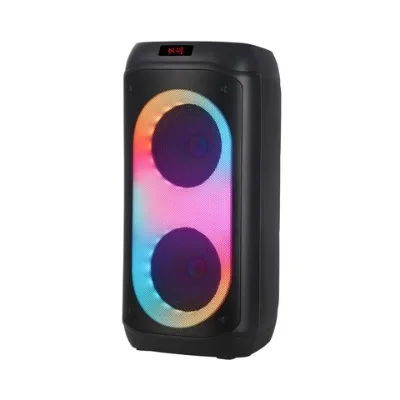 OEM party outdoor private mould speaker with colorful lights
