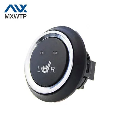 2 Seats 4 Pads Universal Type Vehicle Seat Heater Heating on Off Round Double Heating Control Switch With Carbon Fiber Heat Mats