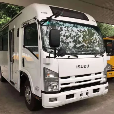 Best Price Bus Brand New 4x4 17- 26 Seater 60 Mini Bus Price High Quality City Bus China Qingling Isuzu KV100 NKR for Sale