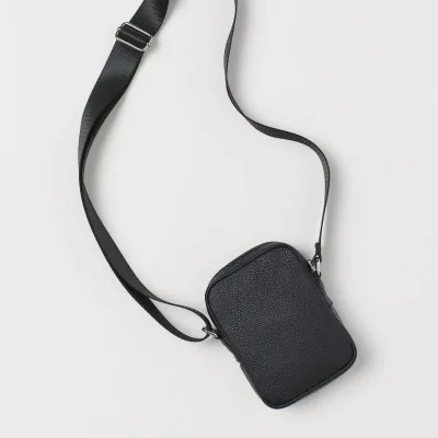 Custom Fashion Men Women Ladies Pouch Messenger Sling Mini Leather Cross Body Bag
