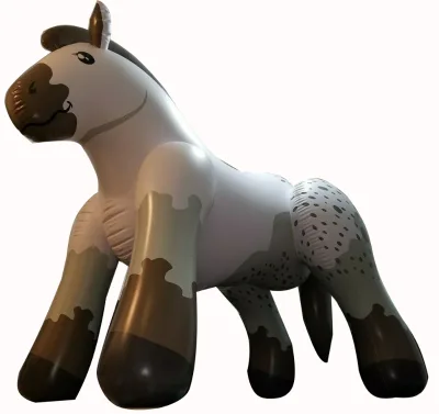 Hot Sale Customized Inflatable Cartoon Horse Model for Sale