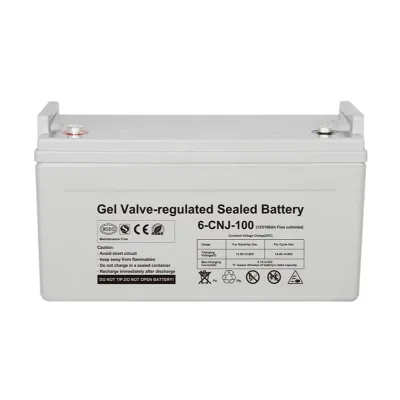 Deep Cycle Gel Cell for Household Use for UPS Lighting Solar Energy Storage Electric Power Systems