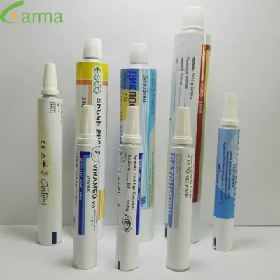 Printed Aluminum Collapsible Tubes for Medicine