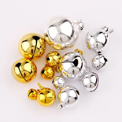 5mm-34mm Bell Holiday Ambiance Decor Custom Color Metal Jingle Bell DIY Decorations Bell