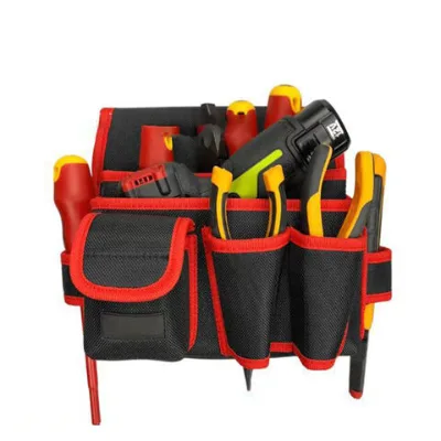 Tool bag kit waist electrician tool pouch belt