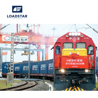 Rail Express Lane Priority Train Freight Forwarder Express Customs Clearance China to EU Australia