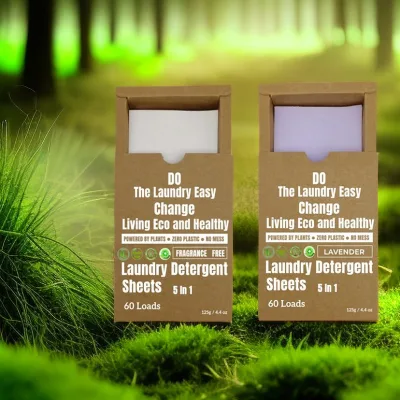 OEM Biodegradable Laundry Detergent Sheet With Hotel Fragrance
